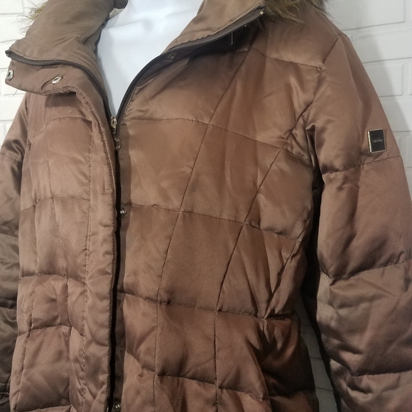 Calvin Klein Brown Winter Coat - Picture 8 of 17